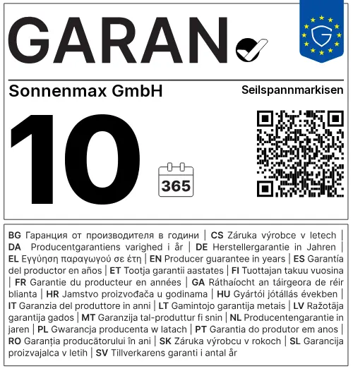 Garantie Label Oesen