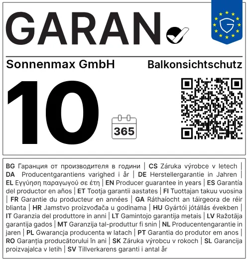 Garantie Label Oesen